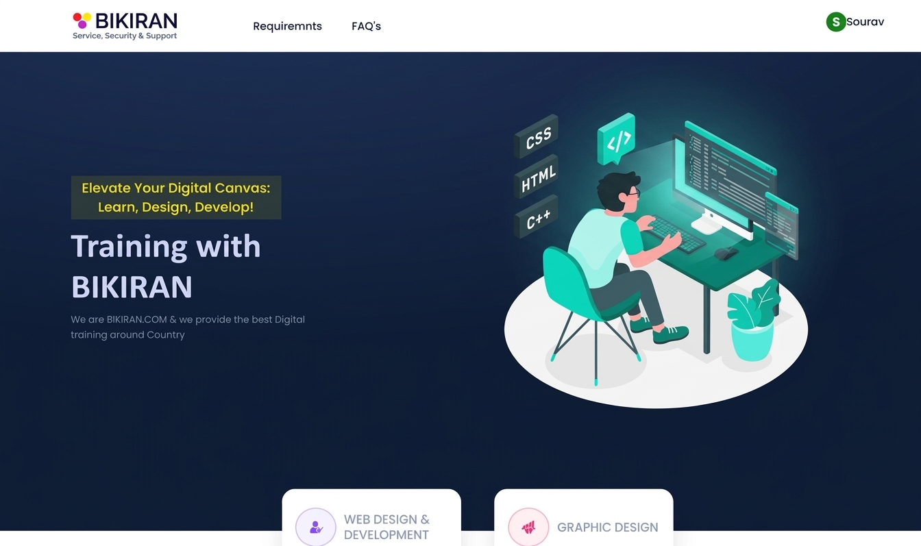 Training Management, screenshot